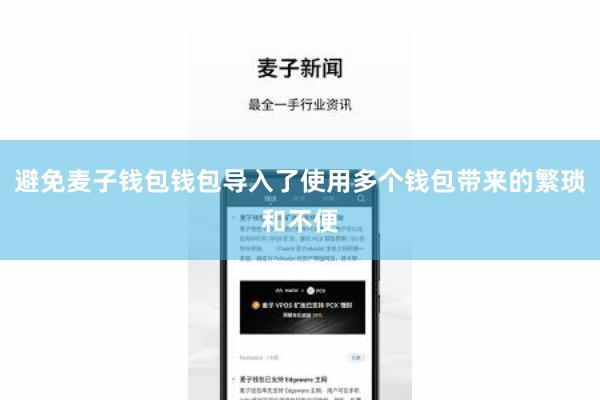 避免麦子钱包钱包导入了使用多个钱包带来的繁琐和不便