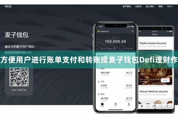 方便用户进行账单支付和转账操麦子钱包Defi理财作