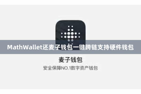 MathWallet还麦子钱包一键跨链支持硬件钱包