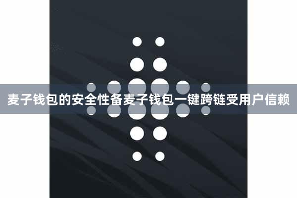 麦子钱包的安全性备麦子钱包一键跨链受用户信赖